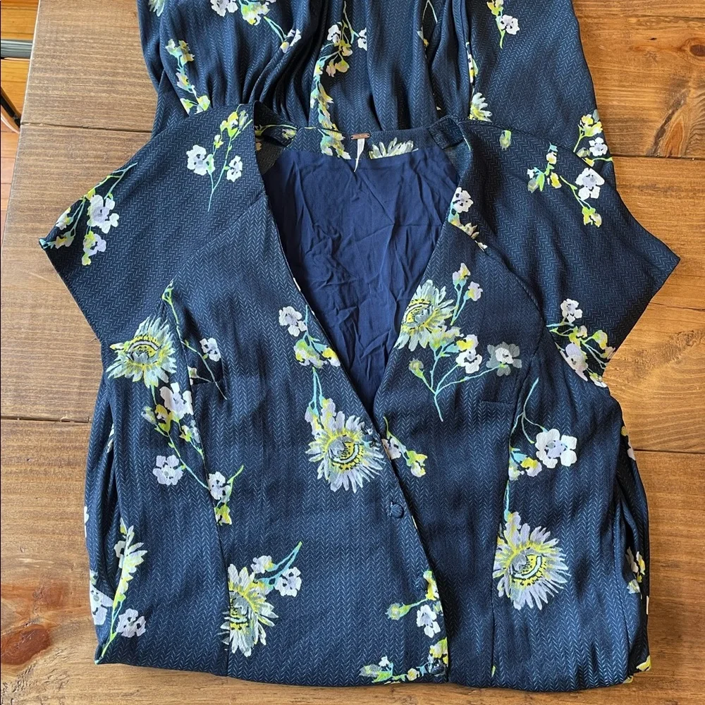 Free People Lost In You Floral Midi Dress - Picture 6 of 13